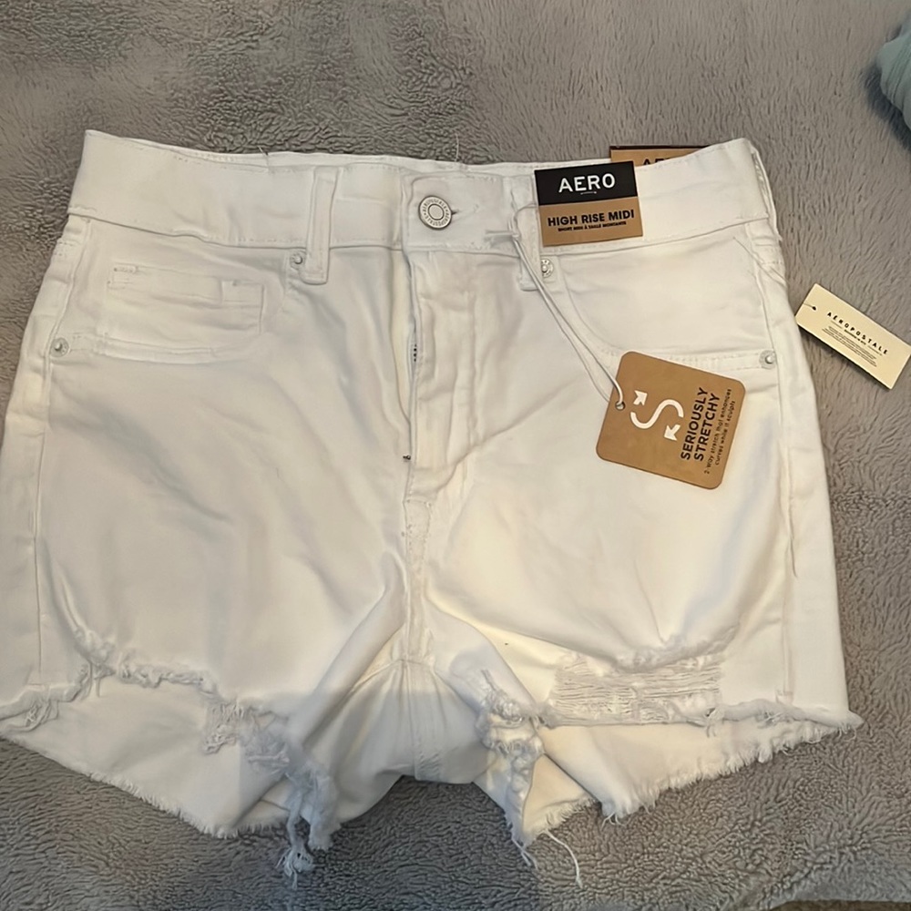 Aeropostale jean shorts, brand new with tags